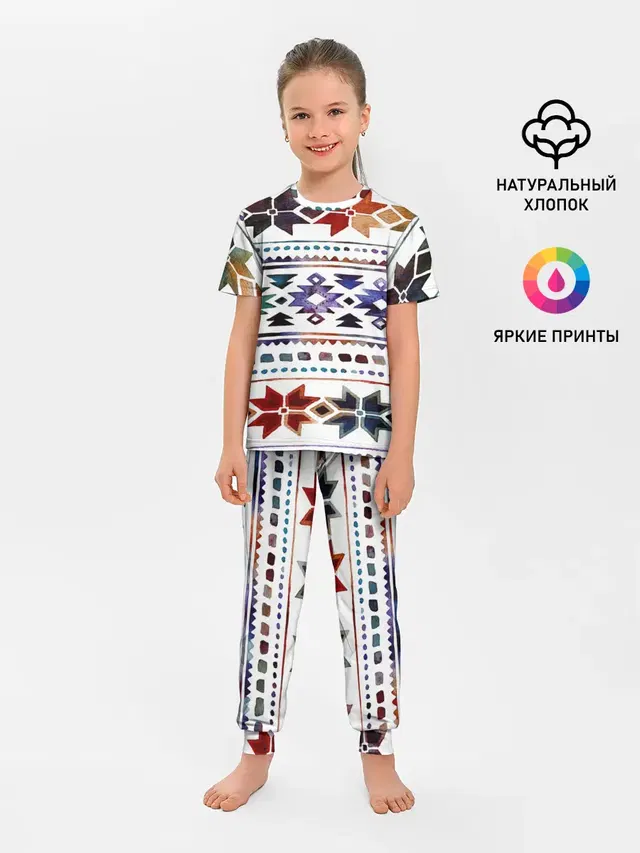 Снежинки акварель