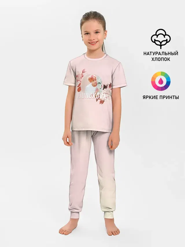 Детская пижама с брюками