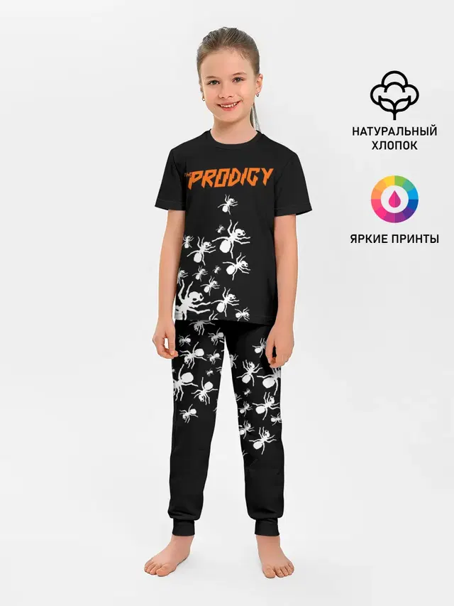 Детская пижама с брюками с принтом «Prodigy — The Prodigy»