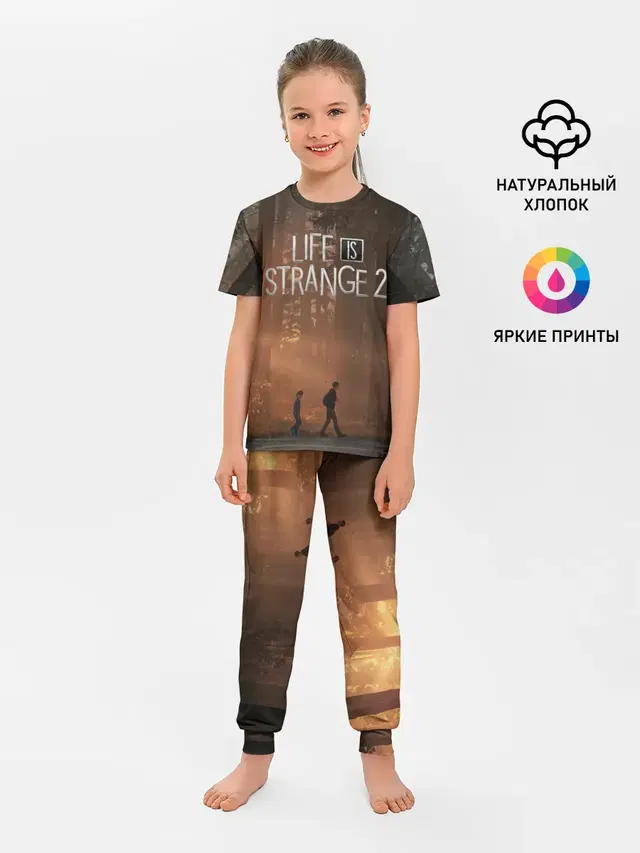 Детская пижама с брюками с принтом «Life is Strange 2»