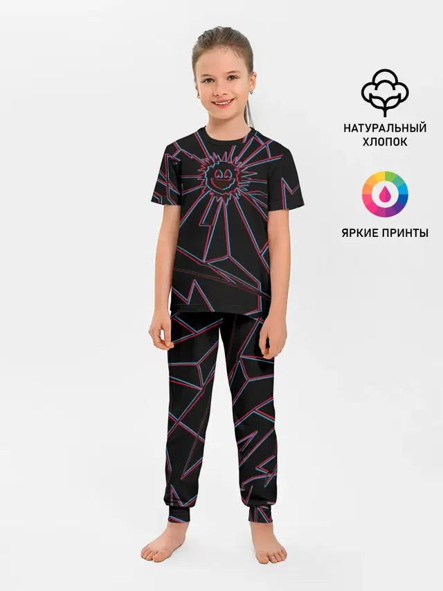 Детская пижама с брюками