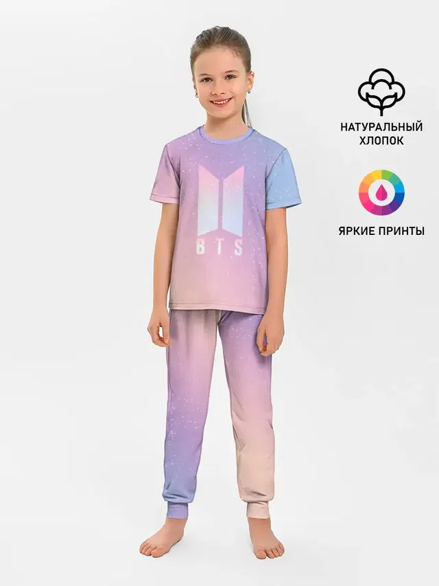 Детская пижама с брюками