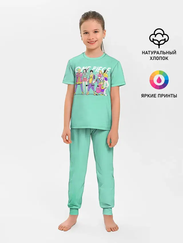 Детская пижама с брюками