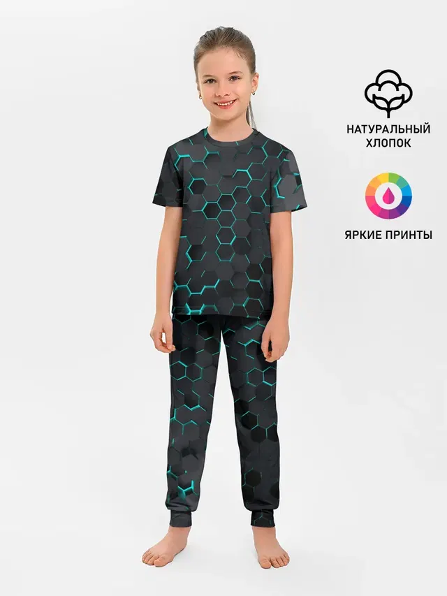 3D соты BLUE
