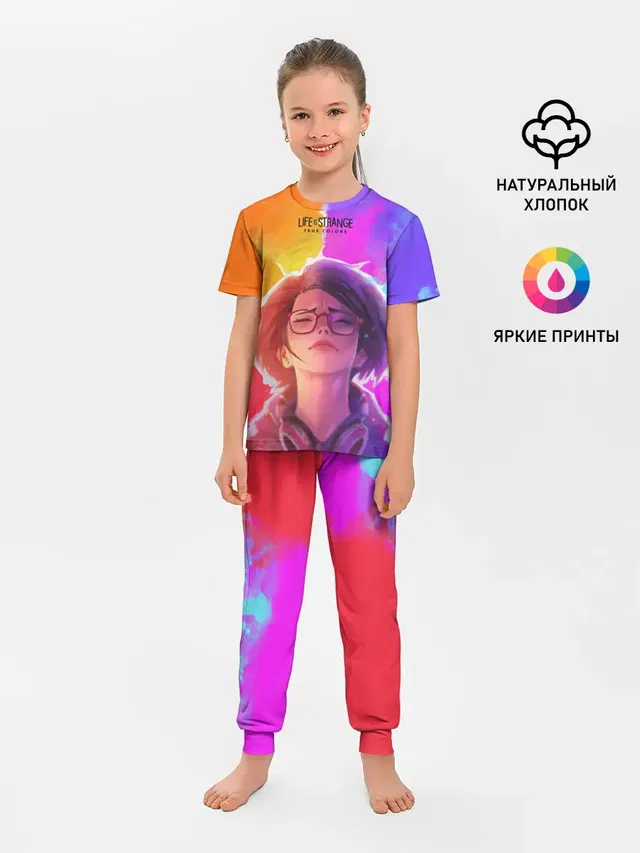 Детская пижама с брюками с принтом «Life Is StrangeTrue Colors»