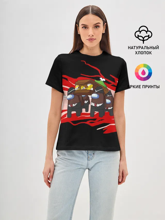 Женская базовая футболка