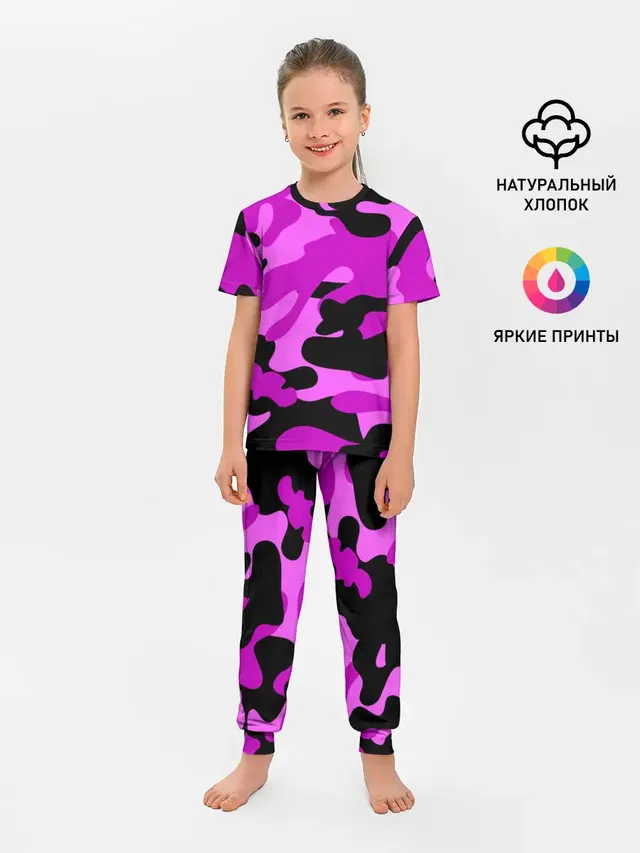 Детская пижама с брюками