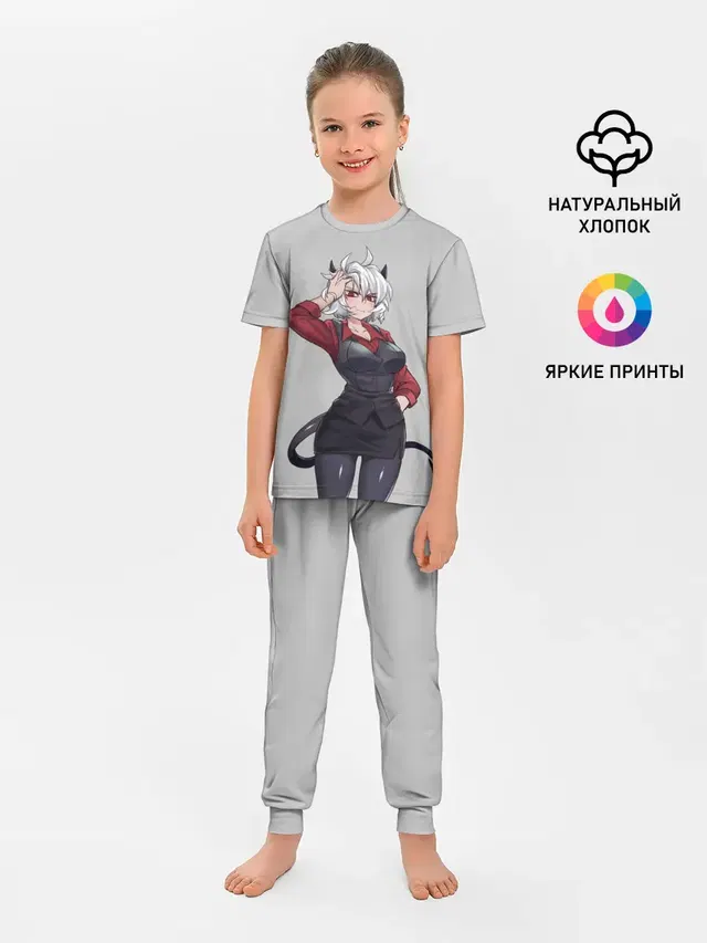 Детская пижама с брюками