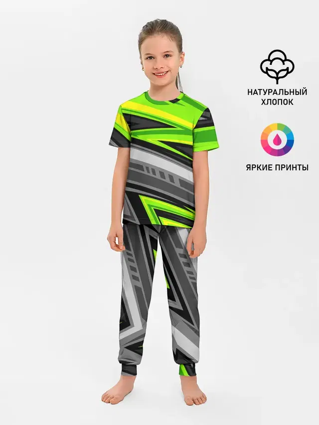 Детская пижама с брюками