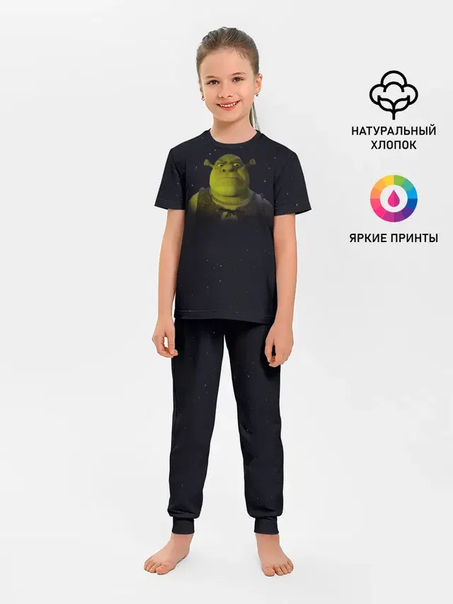 Детская пижама с брюками