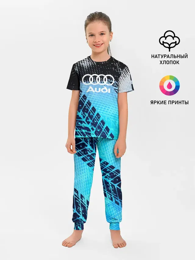 Детская пижама с брюками