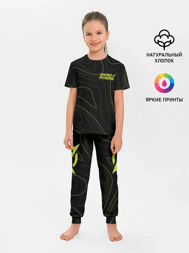 Детская пижама с брюками с принтом «Counter-Strike — Ninjas In Pyjamas»