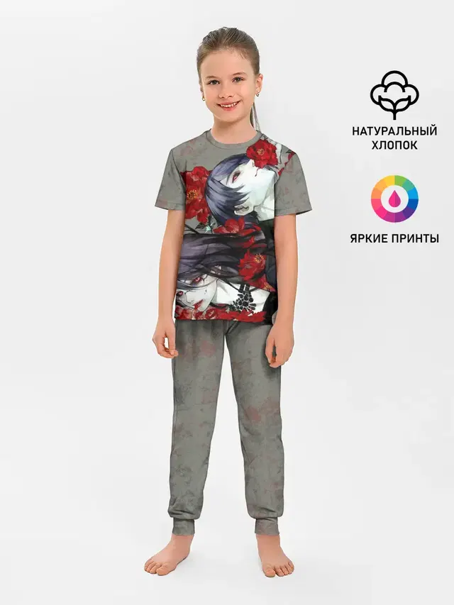 Детская пижама с брюками