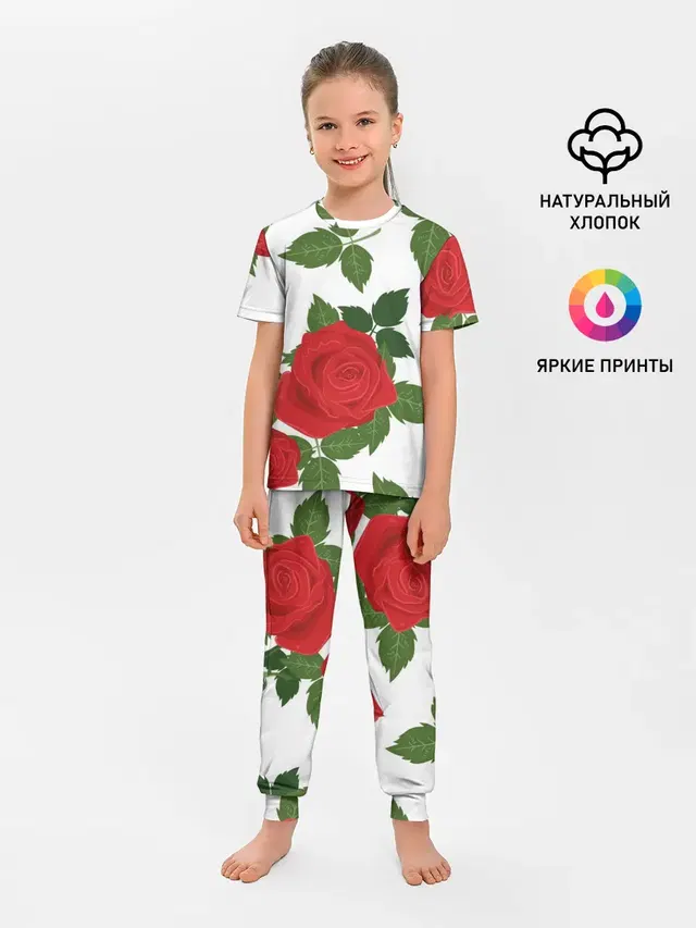 Большие розы