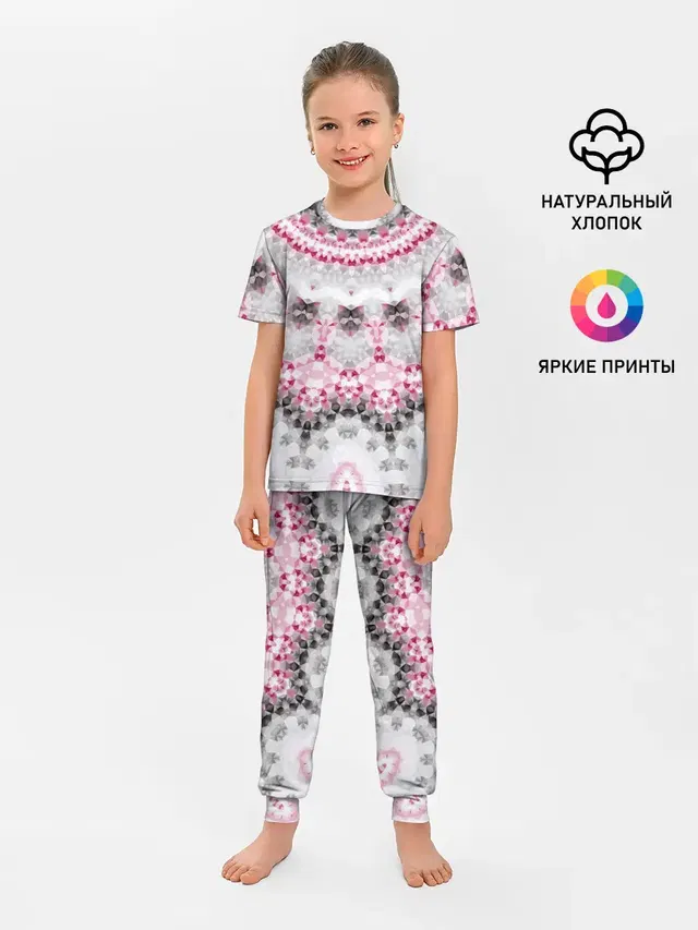 Детская пижама с брюками
