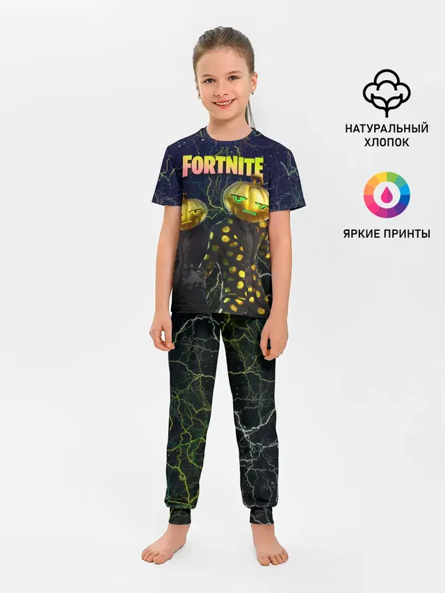 Детская пижама с брюками