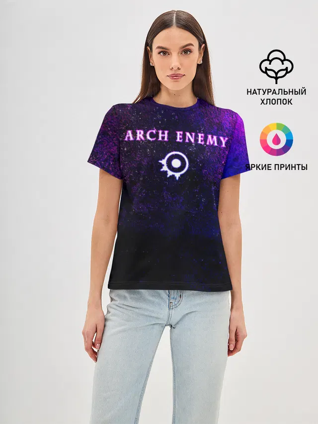 Arch Enemy. Neon logo