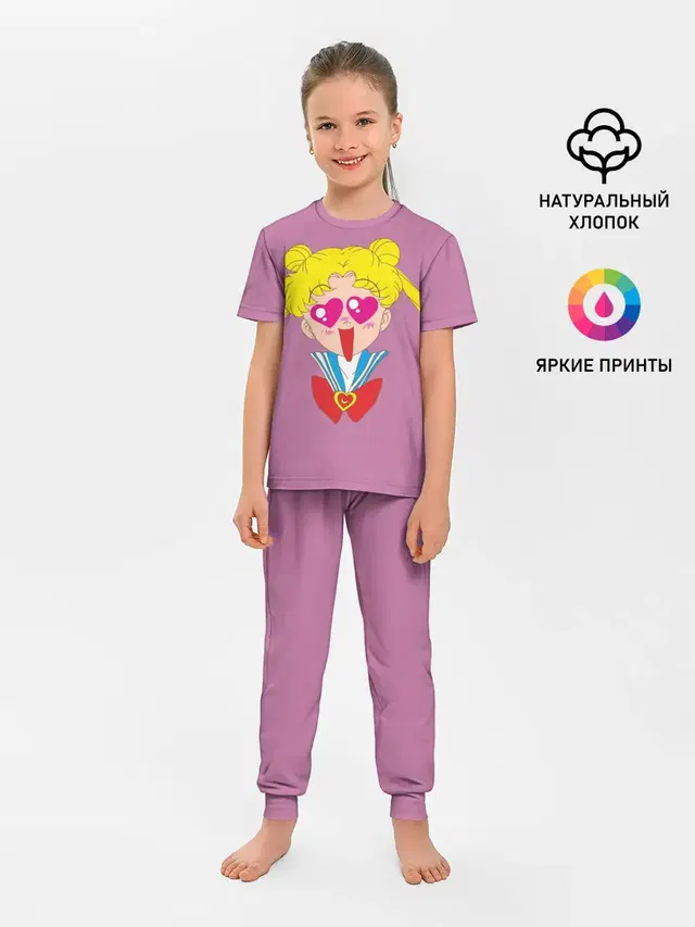 Детская пижама с брюками