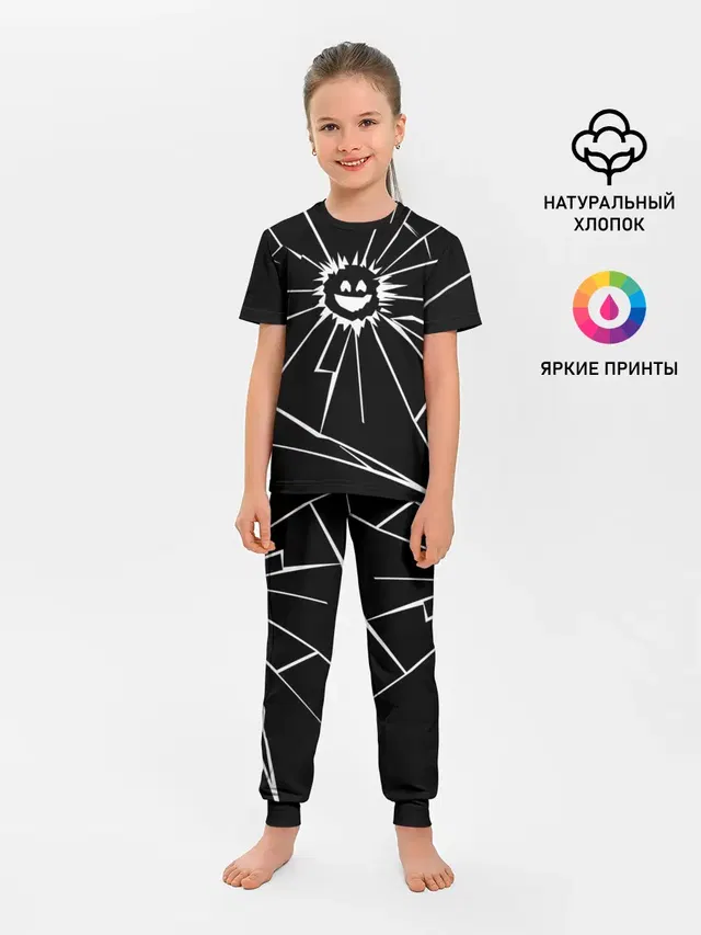 Детская пижама с брюками