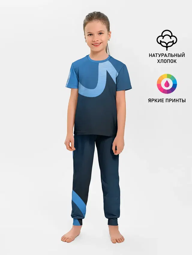 Детская пижама с брюками