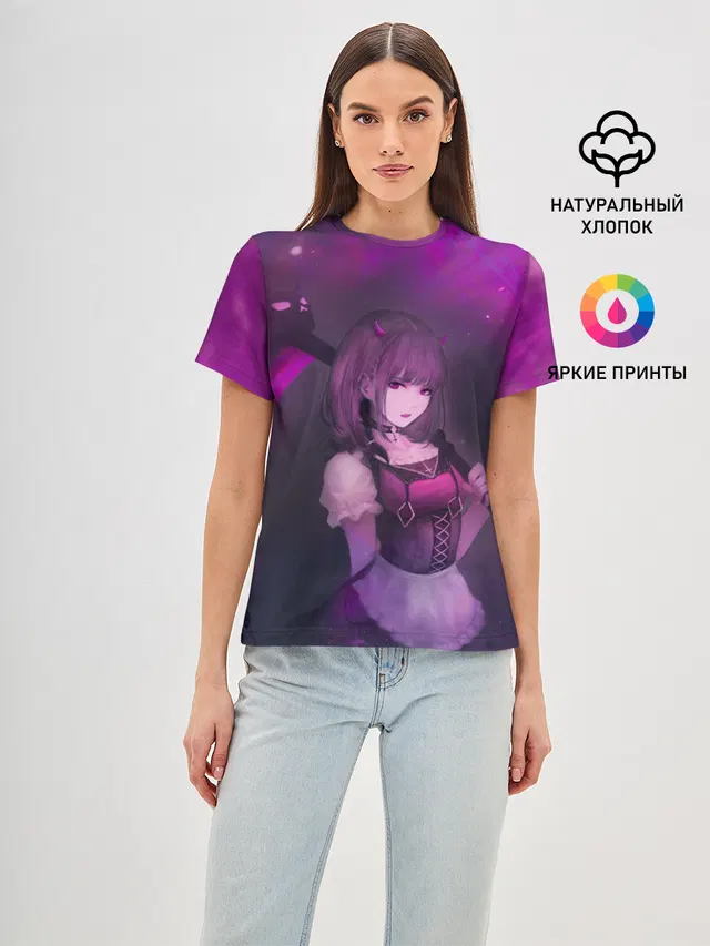 Anime girl demon