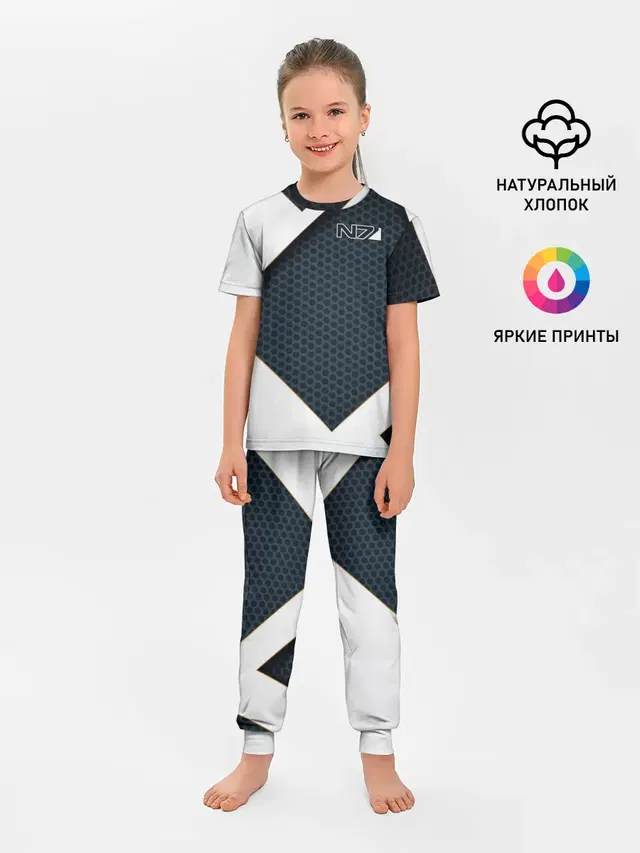 Детская пижама с брюками