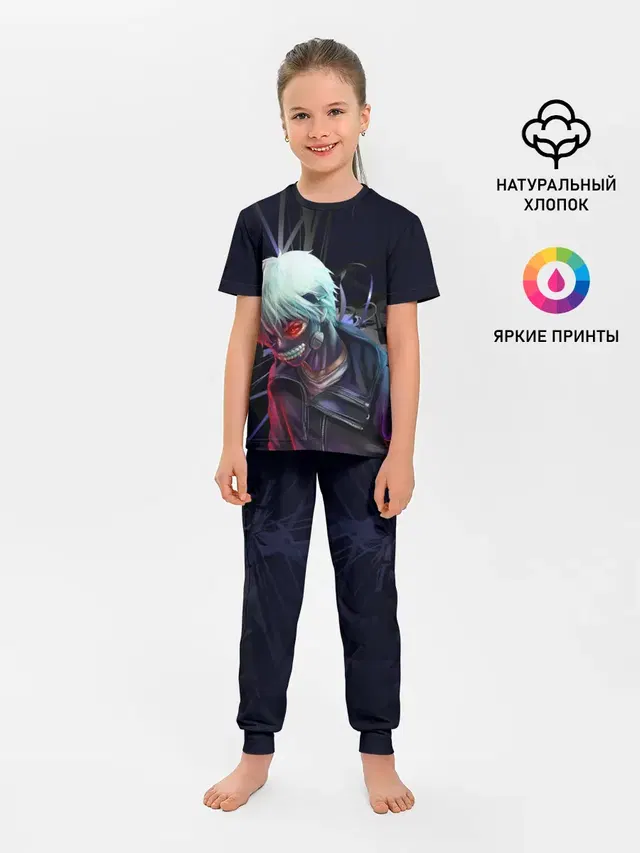 Детская пижама с брюками