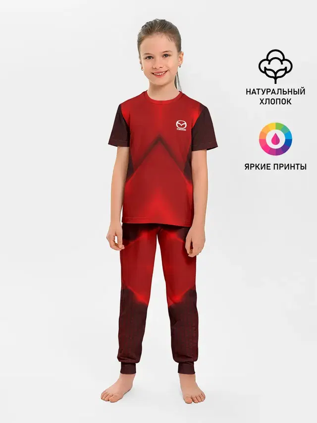 Детская пижама с брюками