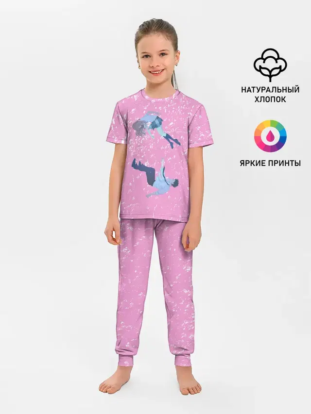 Детская пижама с брюками