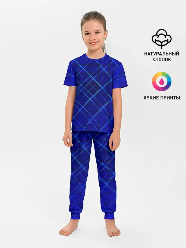 Детская пижама с брюками