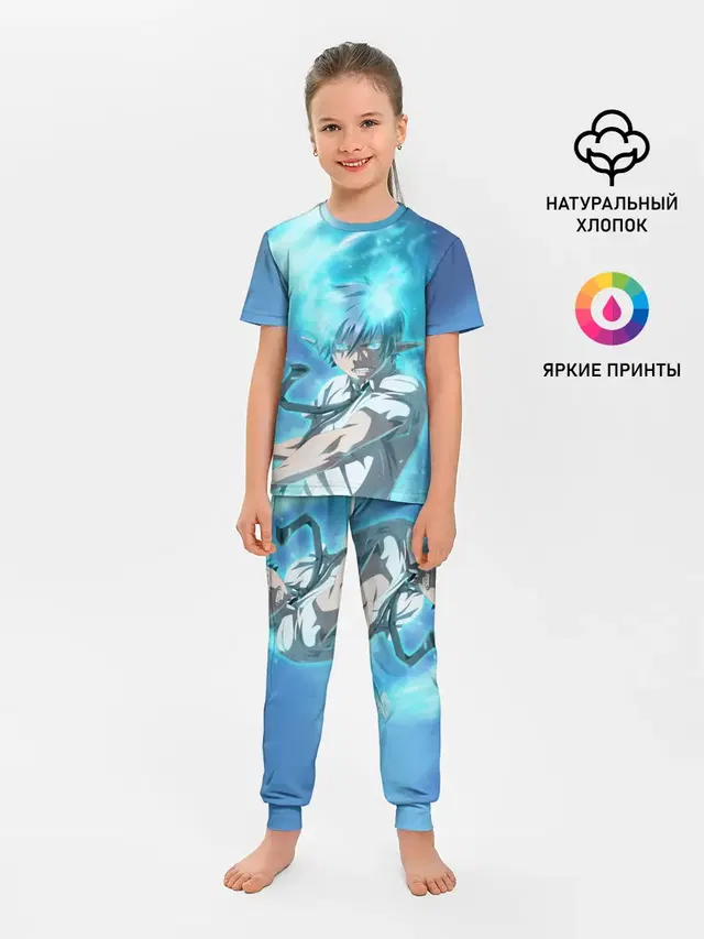 Детская пижама с брюками