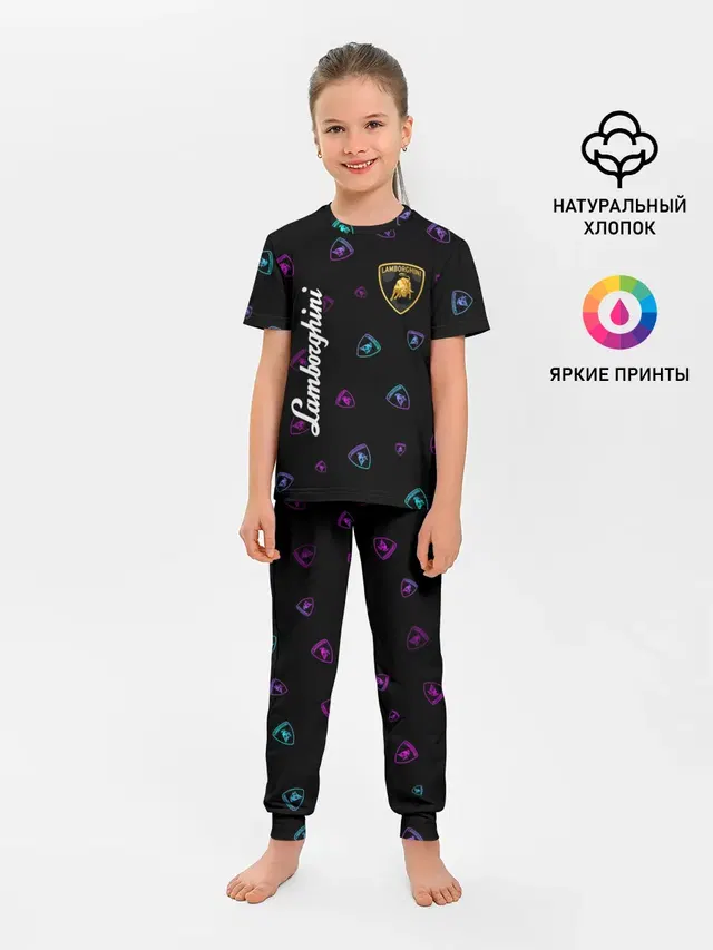 Детская пижама с брюками