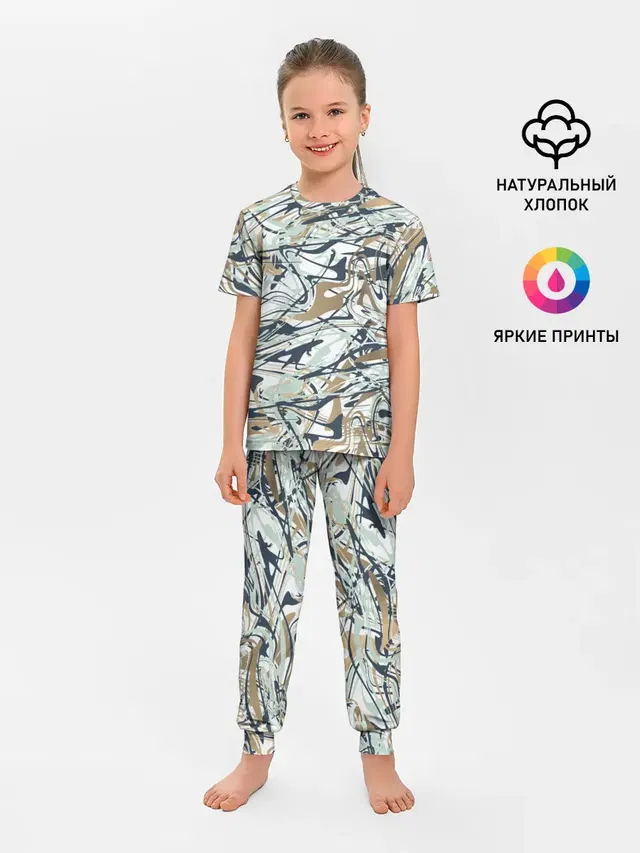 Узор красками