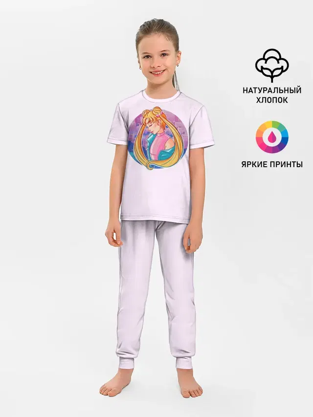 Детская пижама с брюками