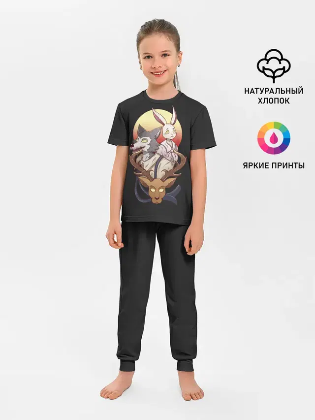 Детская пижама с брюками