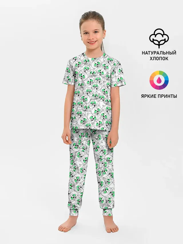 Веселые кошачьи глазки