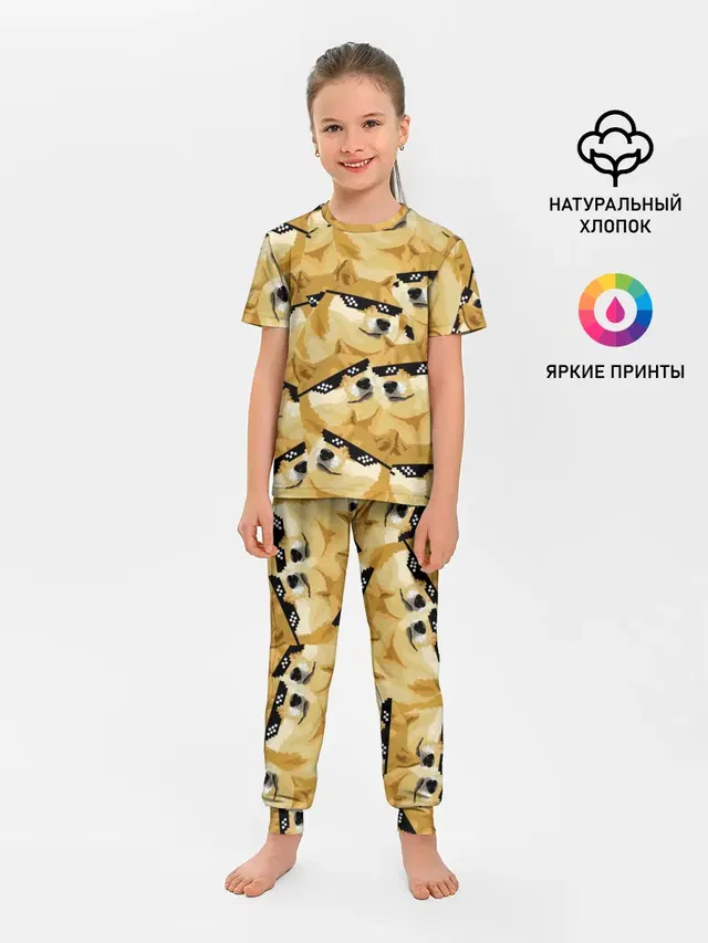 Doge мем в deal with it очках