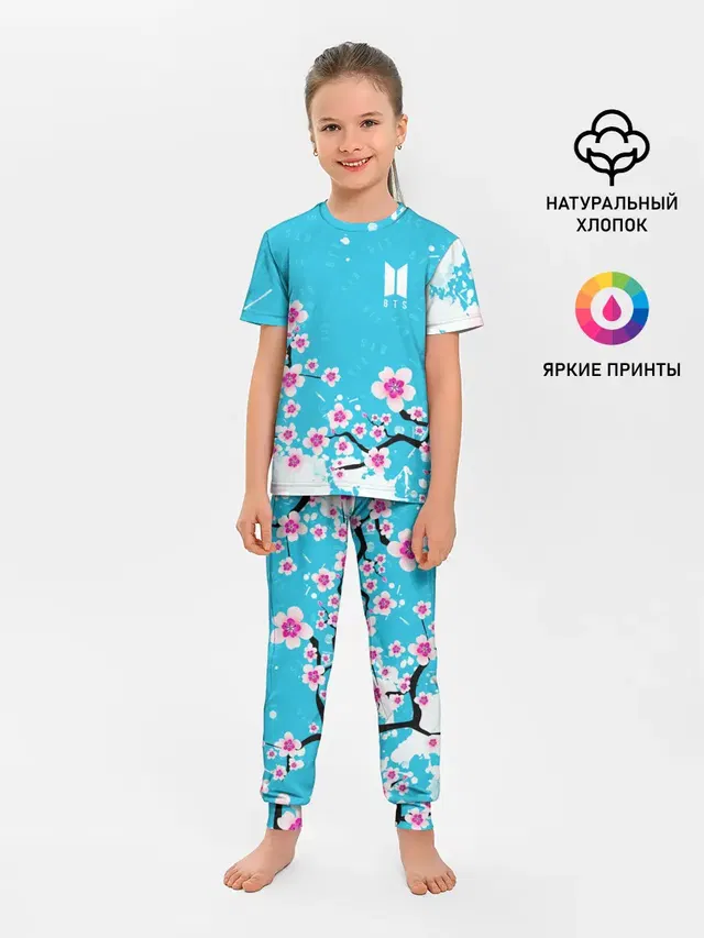Детская пижама с брюками