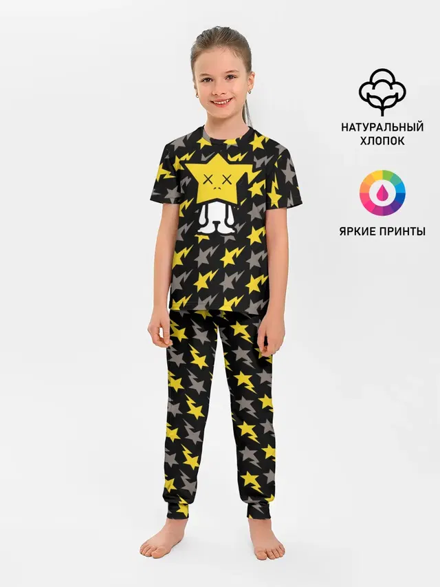 Детская пижама с брюками