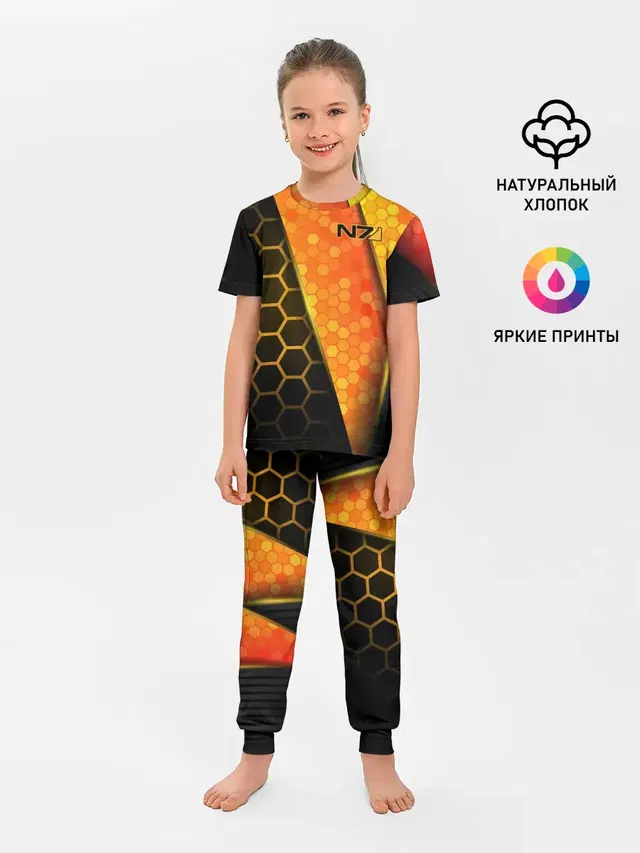Детская пижама с брюками