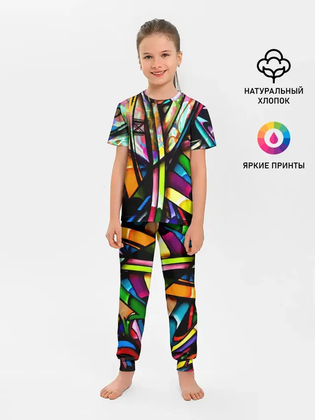 Красочное граффити
