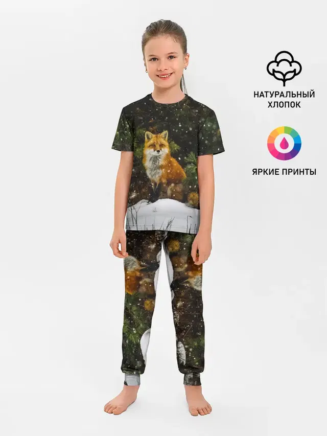 Лиса и снег