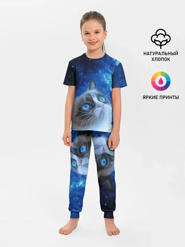 Сердитый кот в космосе