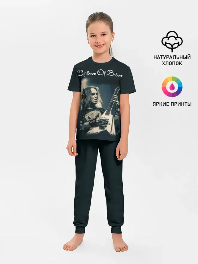 Детская пижама с брюками с принтом «Children of Bodom — Children of Bodom 20»