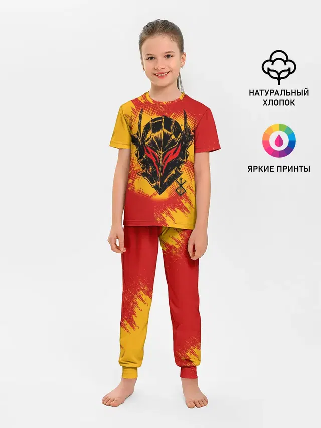 Детская пижама с брюками