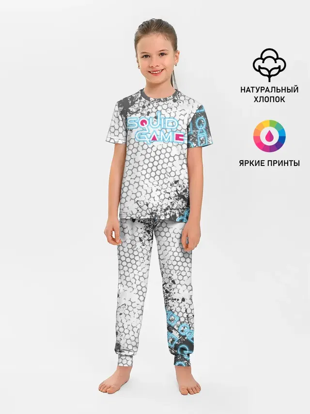 Игра в кальмара Неон