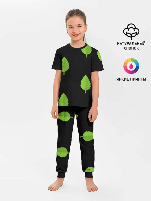 Детская пижама с брюками