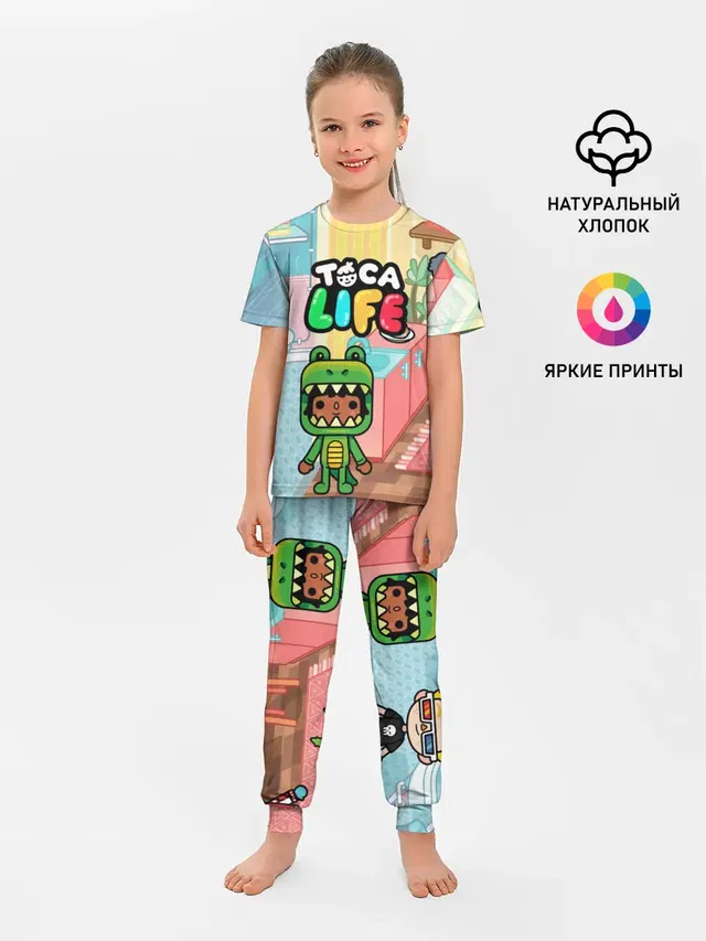 Toca Boca | Тока бока костюм крокодила