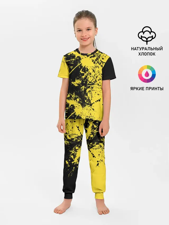 Детская пижама с брюками