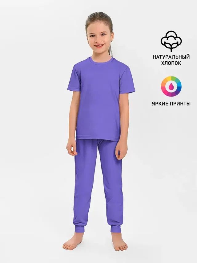 Детская пижама с брюками